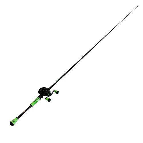 Mach II Baitcast Combo - 7.5:1 Gear Ratio, 7' Length, 1 Piece Rod, Medium-Heavy Power