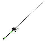 Mach II Baitcast Combo - 7.5:1 Gear Ratio, 7' Length, 1 Piece Rod, Medium-Heavy Power