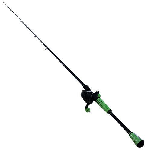 Mach II Baitcast Combo - 7.5:1 Gear Ratio, 7' Length, 1pc Rod, Medium-Heavy Power, Left Hand