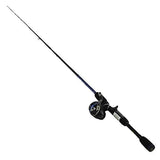 American Hero Freshwater Spincast Combo, 6' 2pc Rod, 3.1: Gear Ratio, 0 Bearings