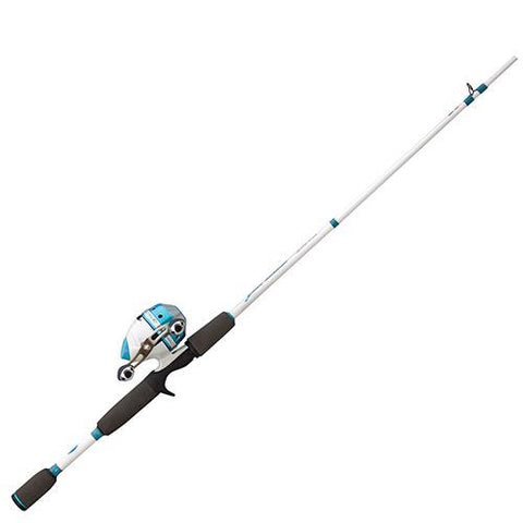 Lady Angler Spincast Combo, 3.1:1 Gear Ratio, 6' 2pc Rod, Medium Power