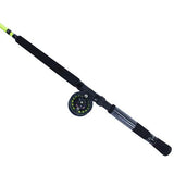 Slab Daddy Crappie Jiggin’ Combo - MC1, 1:1 Gear Ratio, 9' Length, 2 Piece Rod, Light Power