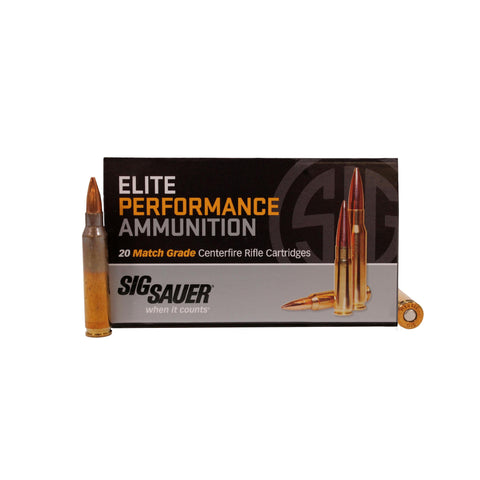 Elite Performance Ammunition - .223 Remington, 77 Grains, Open Tip Match, Per 20