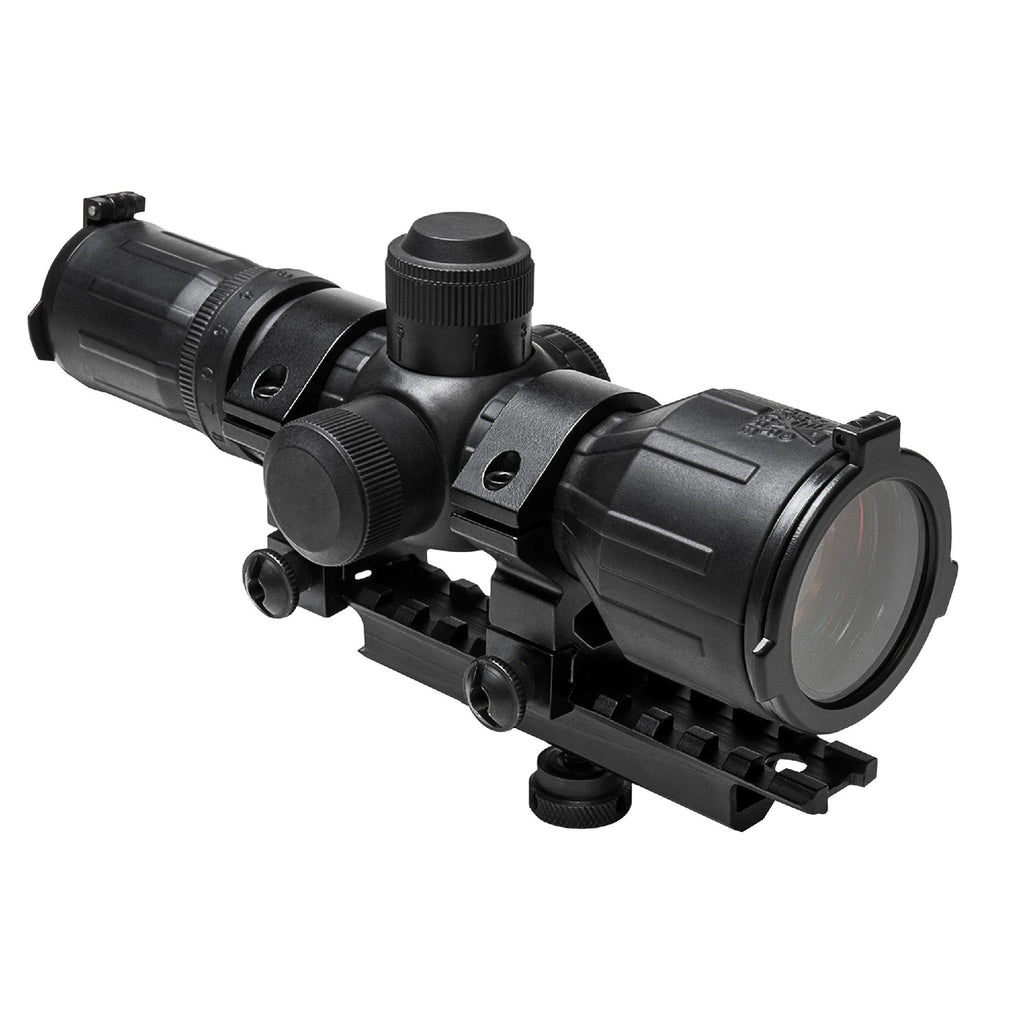 AR Carry Handle 3-9x42mm Compact Scope Combo, Black