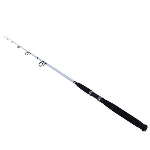 Big Game Spinning Rod - 8' Length, 2pc Rod, 12-30 lb Line Rate, 1-4 oz Lure Rate, Medium-Heavy Power