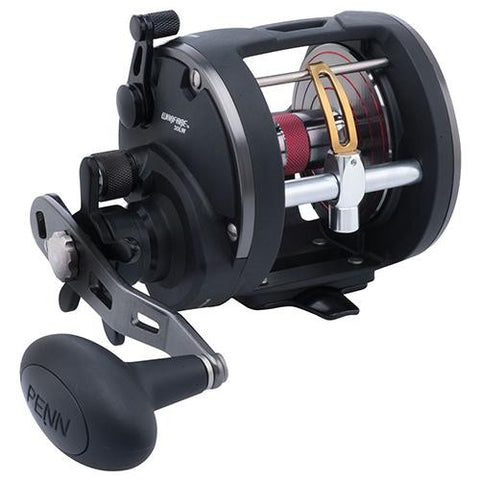 Warfare Level Wind Conventional Reel - 30 Reel Size, 3.9:1 Gear Ratio, 27" Retrieve Rate, 3 Bearings, Left Hand