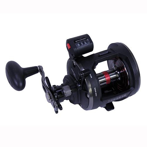 Warfare Level Wind Conventional Reel - 30 Reel Size, 3.9:1 Gear Ratio, 27" Retrieve Rate, 3 Bearings, Left Hand