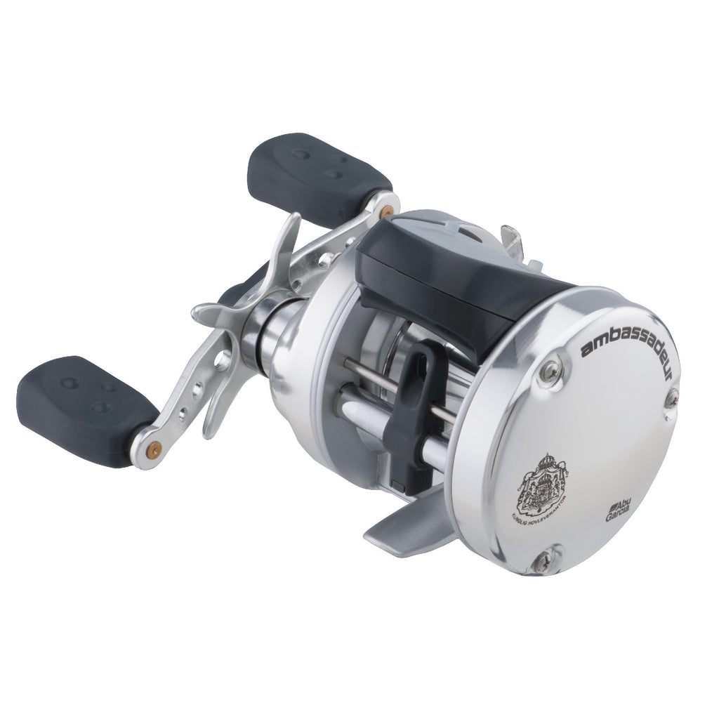 Ambassadeur s Line Counter Baitcast Round Reel - 6500, 5.3:1 Gear Ratio, 3 Bearing, 25 1-2" Retrieve Rate, Right Hand, Clam Pack