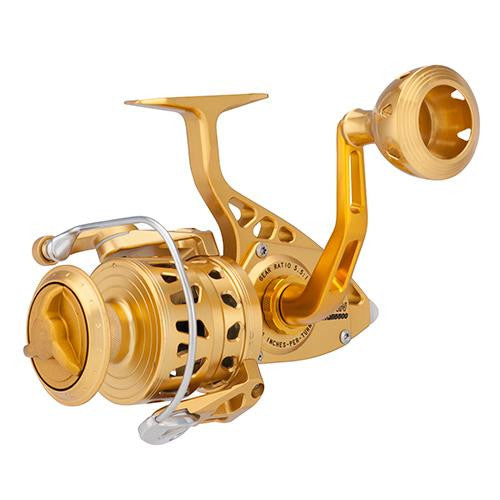 Torque II Spinning Reel - 5500, 5.5:1 Gear Ratio, 38" Retrieve Rate, 40 lb Max Drag, Ambidextrous