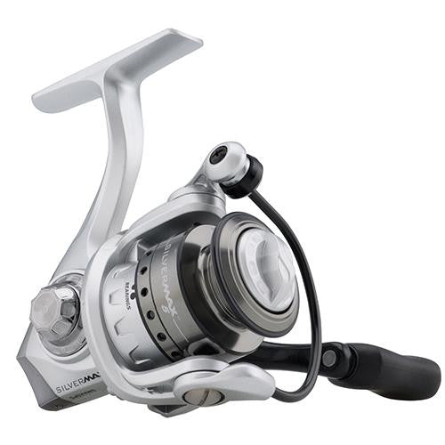 Silver Max Spinning Reel - 10, 5.2:1 Gear Ratio, 6 Bearings, 21" Retrieve Rate, Ambidextrous, Boxed