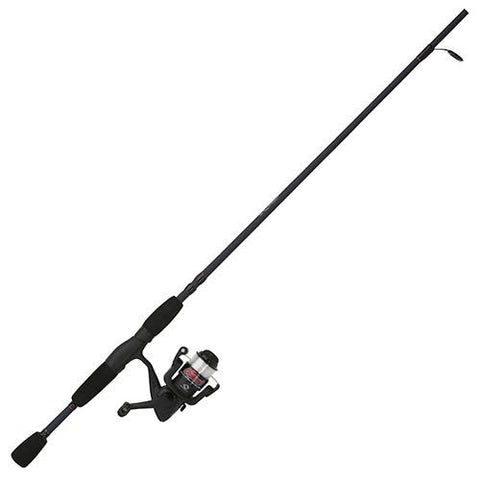 Outcast Spinning Combo - 30, 1 Bearing, 6' Length, 2 Piece Rod, 6-12 lb Line Rating, Medium Power