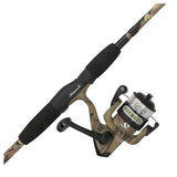 Recurit Spinning Combo - 30, 1 Bearing, 6'6" Length, 2 Piece Rod, 6-12 lb Line Rating, Medium Power