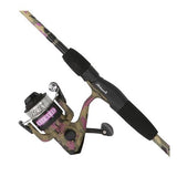 Lady Recurit Spinning Combo - 30 Reel Size, 1 Bearing, 6' 2pc Rod, 6-12 lb Line Rate, Medium Power