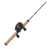 Synergy Ti Spincast Combo - 2 Bearings, 6' Length, 2 Piece Rod, 6-12 lb Line Rating, Medium Power