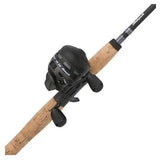 Synergy Ti Spincast Combo - 2 Bearings, 5'6" Length, 2 Piece Rod, 4-8 lb Line Rating, Light Power