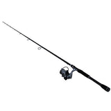 Silver Max Spinning Combo - 40, 5.1:1 Gear Ratio, 7' Length, 2 Piece Rod, 8-17 lb Line Rate, Medium Power