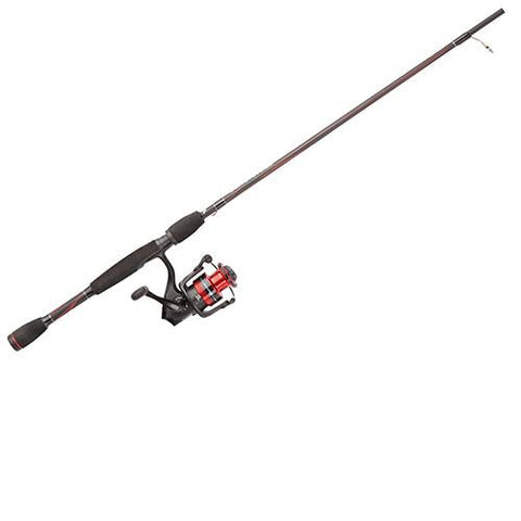 Black Max Spinning Combo - 30, 5.1:1 Gear Ratio, 6'6" Length, 2 Piece Rod, 6-12 lb Line Rate, Medium Power