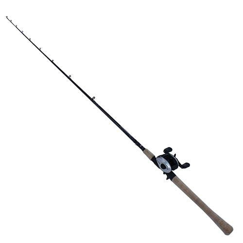 Maxtoro Baitcast Combo - 50, 5.3:1 Gear Ratio, 7' Length, 2pc Rod, 40-60 lb Line Rate Medium-Heavy Power