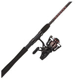 Fierce II Live Liner Spinning Combo - 2500, 6.2:1 Gear Ratio, 7' 1pc Rod, 6-12 lb Line Rate, Medium-Light Power