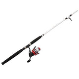 Big Game Spinning Combo - 5.2:1 Gear Ratio, 2 Bearings, 7' Length, 2 Piece Rod, Medium Power, Ambidextrous