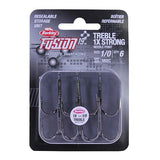 Fusion19 Treble 1x Hooks - Size 1-0 Hook, Black Nickel, Per 6