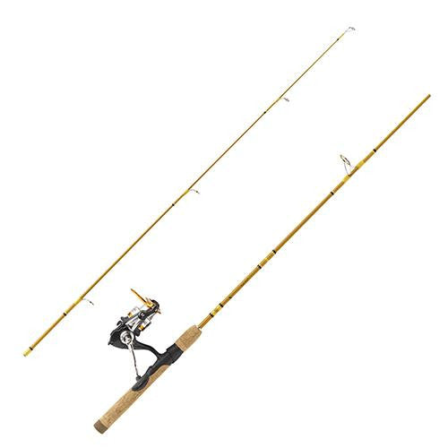 Crafted Glass Spinning Combo - 5'6" Length,  2 Piece,  2+1 Bearing, Crafted Glass, Light