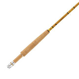 Crafted Glass Fly Rod - 7'6" Length, 2 Piece, Honey Gold Glass, Medium