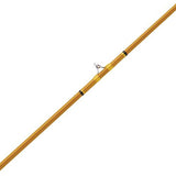 Crafted Glass Fly Rod - 7'6" Length, 2 Piece, Honey Gold Glass, Medium