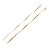 Crafted Glass Fly Rod - 7'6" Length, 2 Piece, Honey Gold Glass, Medium