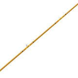 Crafted Glass Fly Rod - 8'6" Length, 2 Piece, Honey Gold Glass,  Medium