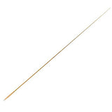 Crafted Glass Fly Rod - 8'6" Length, 2 Piece, Honey Gold Glass,  Medium