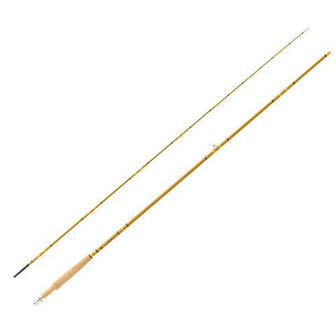 Crafted Glass Fly Rod - 8'6" Length, 2 Piece, Honey Gold Glass,  Medium