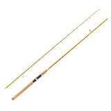 Crafted Glass Spinning Rod - 8'6"  Length, 2 Piece,  Gold Glass, Medium