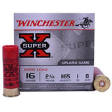 16 Gauge - Super X Game, 2 3-4", 1 oz, #8 Lead Shot, Per 25