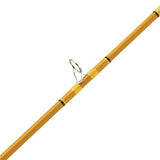 Crafted Glass Spinning Rod - 6' Length, 2 Piece, Gold Glass, Medium Heavy