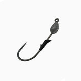 TroKar SwimBait Head - Size 1-8 oz., Block Chrome Hook, Lead