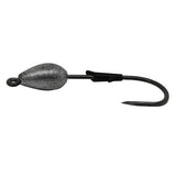 TroKar Swimbait Head - 5-16 oz, Black Chrome Hook, Lead