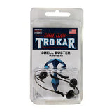 TroKar Shell Buster Jig - 1-4 oz, Black, Per 3