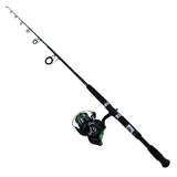 Bite Alert Spinning Combo, 4.9:1 Gear Ratio, 7' 2pc Rod, 17-50 lb Line Rating