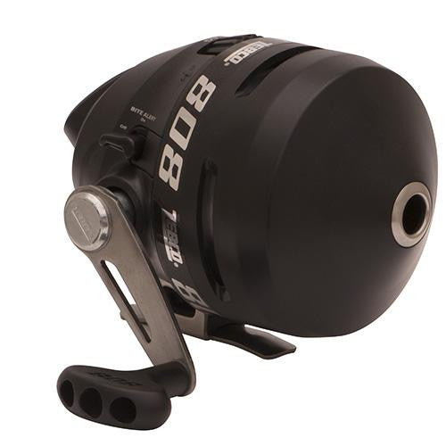 808 Bite Alert Spincast Reel - 2.6:1 Gear Ratio, 19" Retrieve Rate, Right Hand, Boxed