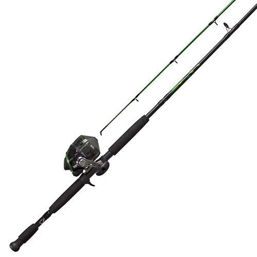 Bite Alert Spincast Combo, 2.6:1 Gear Ratio, 7' 2pc Rod, 17-50 Line Rating