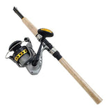 Fin Nor Lethal Spinning Combo - Size 40, 5.2:1 Gear Ratio, 7' 1pc Rod, 10-17 lb Line Rate, Medium-Heavy Power