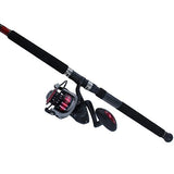 FIN NOR Mega Spinning Combo, 8', 4.9 Gear Ratio, 5 Bearings, Medium Heavy Power