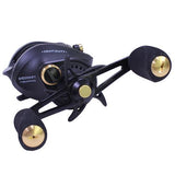 Smoke Heavy Duty Baitcast Reel - 7.3:1, 7 Bearing, Right Hand