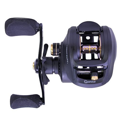 Smoke Heavy Duty Baitcast Reel - 7.3:1, 7 Bearing, Right Hand