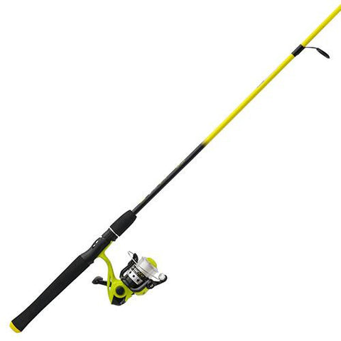 Splash Spinning Combo - Green, 20sz, 5.3:1 Gear Ratio, 6' Length, 2 Piece Rod, 4-8 lb, Ambidextrous