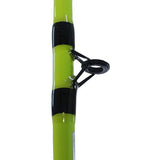 Splash Spinning Combo - Green, 10sz, 3.4:1 Gear Ratio, 6' Length, 2 Piece Rod, 6-14 lb, Ambidextrous