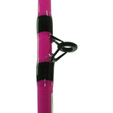 Splash Spinning Combo - Pink, 10sz, 3.4:1 Gear Ratio, 6' Length, 2 Piece Rod, 6-14 lb, Ambidextrous