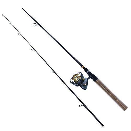 Strategy Combo - Spinning, 0, 5.2:1 Gear Ratio, 7' Length, 2pc Rod, 6-12 Line Rate, Medium Power