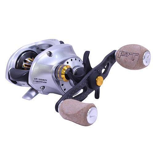 Vapor Baitcast Reel - 100 Size, 6.3:1 Gear Ratio, 27" Retrieve Rate, 16 lb Max Drag, Right Hand